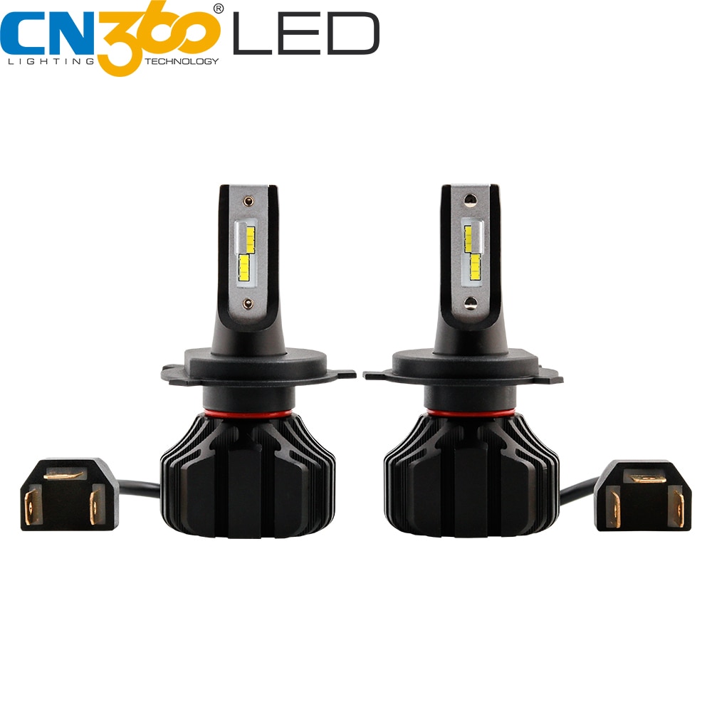 CN360 2PCS H7 LED   H4/9003/HB2 H11 H8 H9 ..